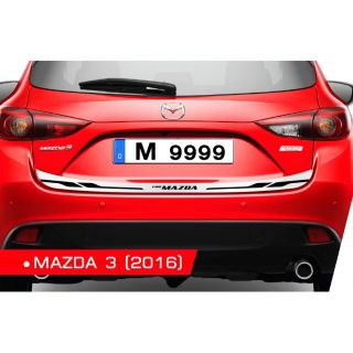 คิ้วฝากระโปรงท้ายMazda3