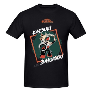 [S-5XL] เสื้อยืด ผ้าฝ้าย พิมพ์ลายกราฟิก My Hero Academykatsuki Bakukunot Hero Academy สไตล์ญี่ปุ่น สําหรับผู้ชาย