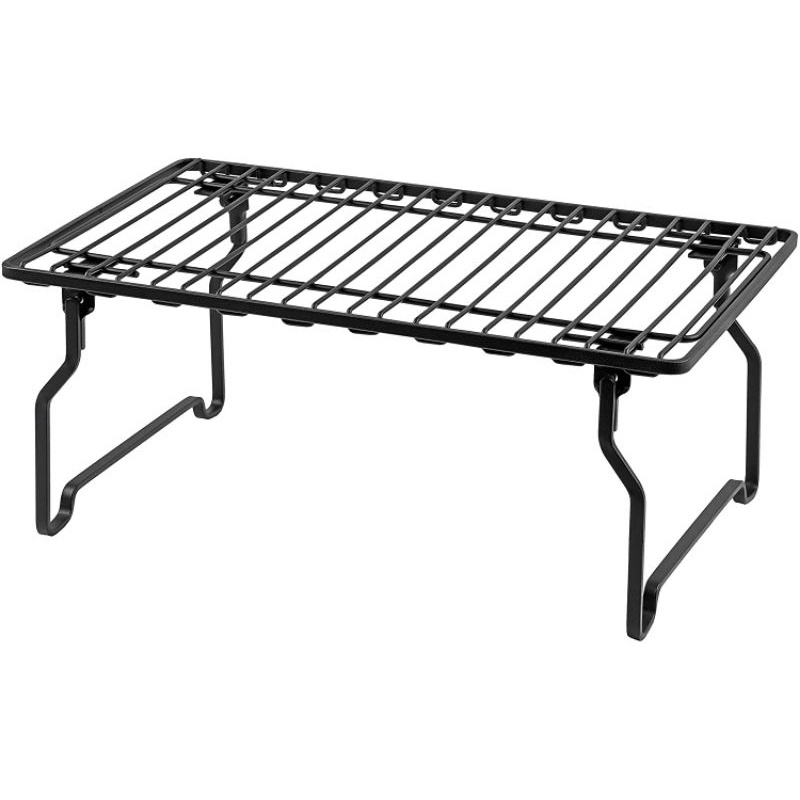 โต๊ะเหล็กตะแกรง-blkp-pearl-metal-stacking-shelf-limited-edition-black-s