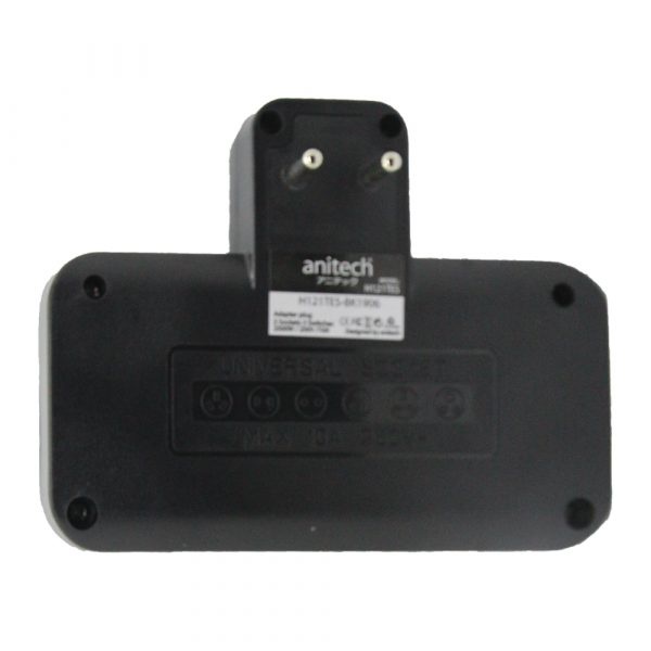 anitech-ปลั๊กไฟ-h121-ปลั๊กอะแดปเตอร์