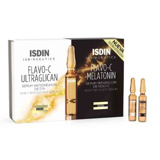 โปรโมชั่น : ISDIN ISDINCEUTICS FLAVO-C DAY  NIGHT อีสดิน อีสดินซูติกส์ ฟลาโว-ซี เดย์