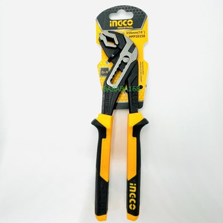 INGCO คีมคอม้า 10นิ้ว ( HPP28258 ) 250mm Pump Pliers คีมคอเลื่อน