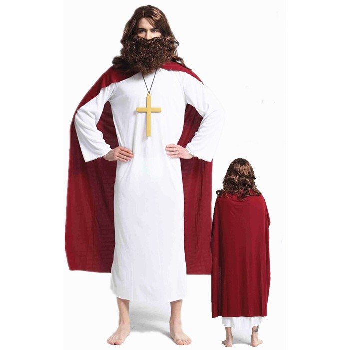 ภาพหน้าปกสินค้าcp32.7 ชุดแฟนซีพระเยซู ชุดพระเยซู ชุดจีซัส ชุด Jesus จากร้าน sexylunla บน Shopee