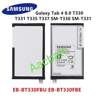 แบตเตอรี่ Samsung Galaxy Tab 4 8.0 SM-T330 T331 EB-BT330FBE EB-BT330FBU EB-BT330FBC 4450mAh