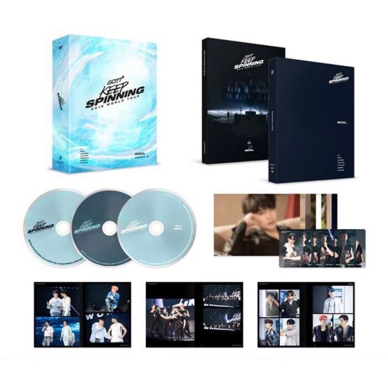 GOT7 keep spinning 2019 world tour ☆DVD Got7 2019 World Tour [Keep Spinning] DVD – Choice Music LA