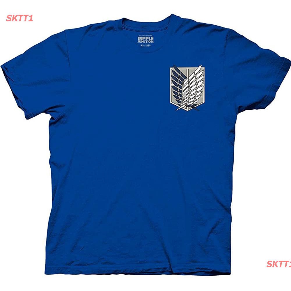 เสื้อยืดกีฬา-ripple-junction-attack-on-titan-survey-corps-adult-unisex-t-shirt-sports-t-shirt