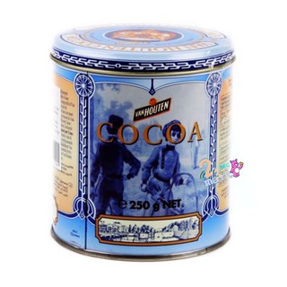 Van Houten Cocoa Powder 100% 230g. From Belgium แวน ฮูเต็น โกโก้ผง จากเบลเยี่ยม 100%