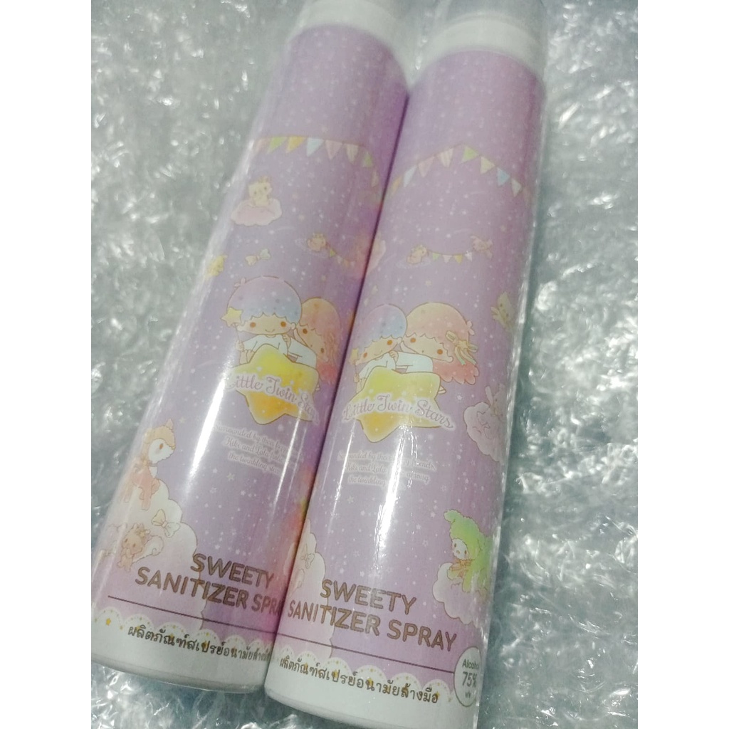 ภาพสินค้าสเปรย์แอลกอฮอล์​ sanrio 1​ขวด ลายลิขสิทธิ์ 100 ml. จากร้าน sawitaprapairut บน Shopee ภาพที่ 3