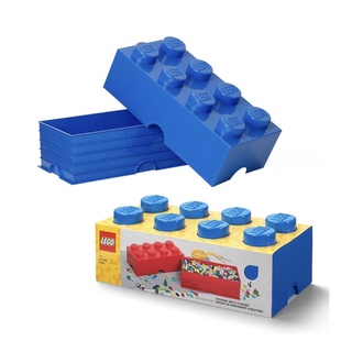 กล่องใส่ของอเนกประสงค์ LEGO Brick 8 สีน้ำเงิน