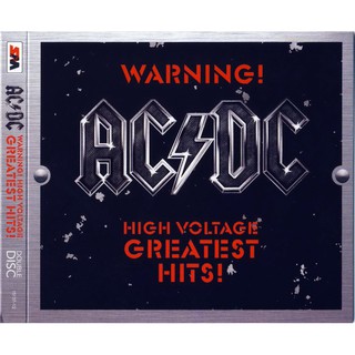 CDเพลงสากล ACDC - Star Mark Warning! High Voltage Greatest Hits! 2CD (2008) Rock (Audio) บันทึกจากแผ่นแท้ คุณภาพเสียง100