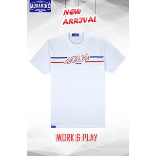 เสื้อยืด AQUANINE - Work&Play White