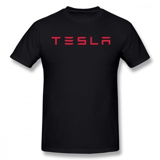 เสื้อยืดแขนสั้น ผ้าฝ้าย พิมพ์ลาย Elon Musk Tesla s df31ew6W67444 สําหรับผู้ชาย t216