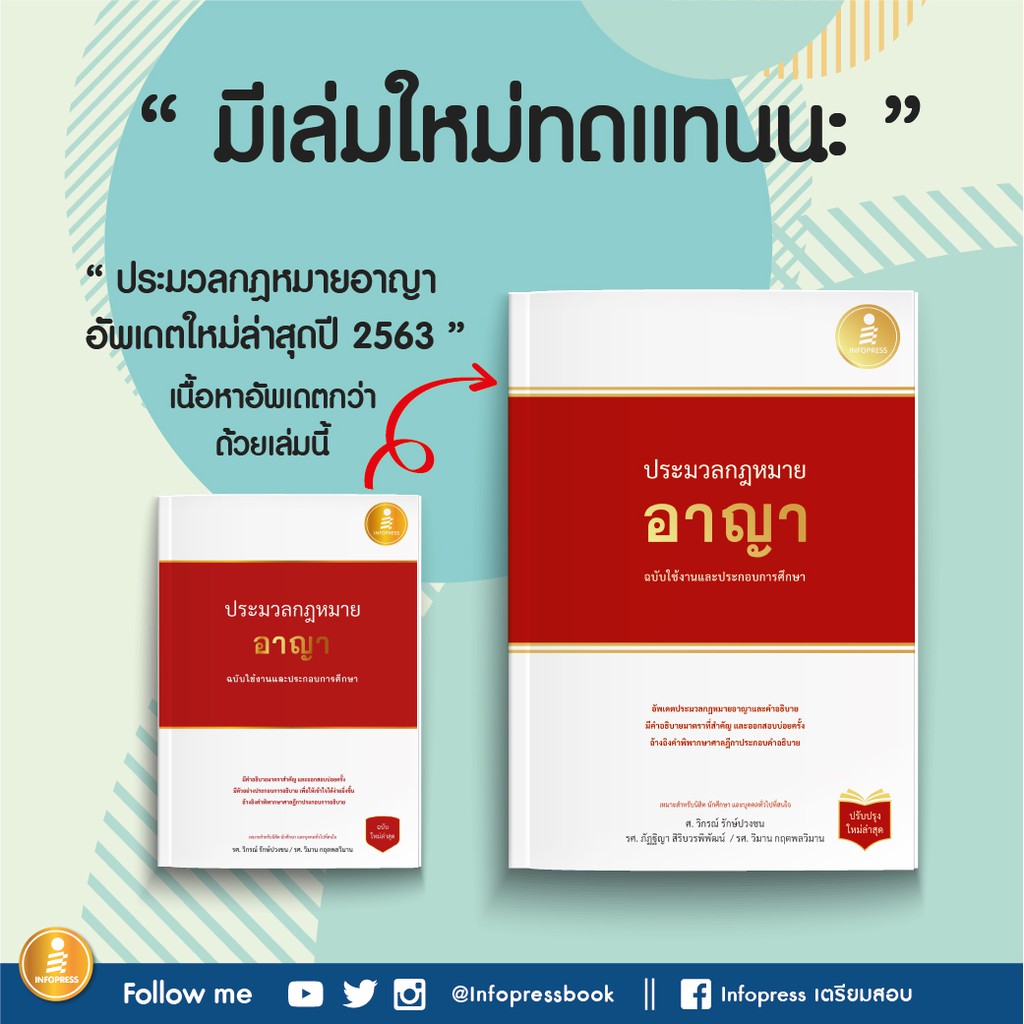 หนังสือกฏหมาย-ประมวลกฏหมายอาญา-ฉบับใช้งานและประกอบการศึกษา-ปรับปรุงใหม่ล่าสุด-9786164871649