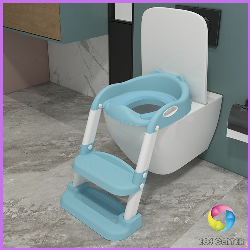 eos-center-บันไดชักโครก-ที่นั่งรองชักโครกสำหรับเด็ก-ฝึกขับถ่ายสำหรับเด็ก-พร้อมส่ง-childrens-toilet-ladder