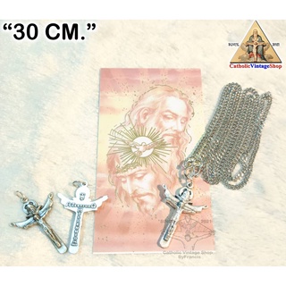 สร้อย สแตนเลส จี้พระตรีเอกภาพ "The Trinity" Stainless Necklace Catholic คาทอลิก ศาสนาคริสต์