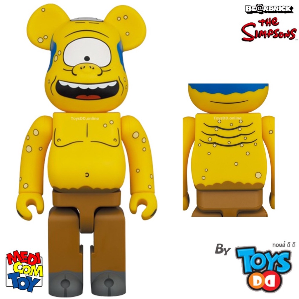 MEDICOM TOY - 新品 即納 BE@RBRICK CYCLOPS WIGGUM 1000％ BE@RBRICK | 1000% Bearbrick Simpsons Cyclops Wiggum (2021