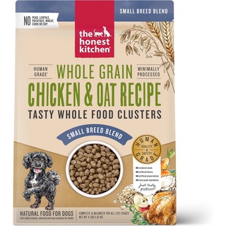 อาหารสุนัข The Honest Kitchen Whole Food Clusters สูตร Whole Grain Small Breed Blend Chicken &amp; Oat Recipe ขนาด 1.81 kg