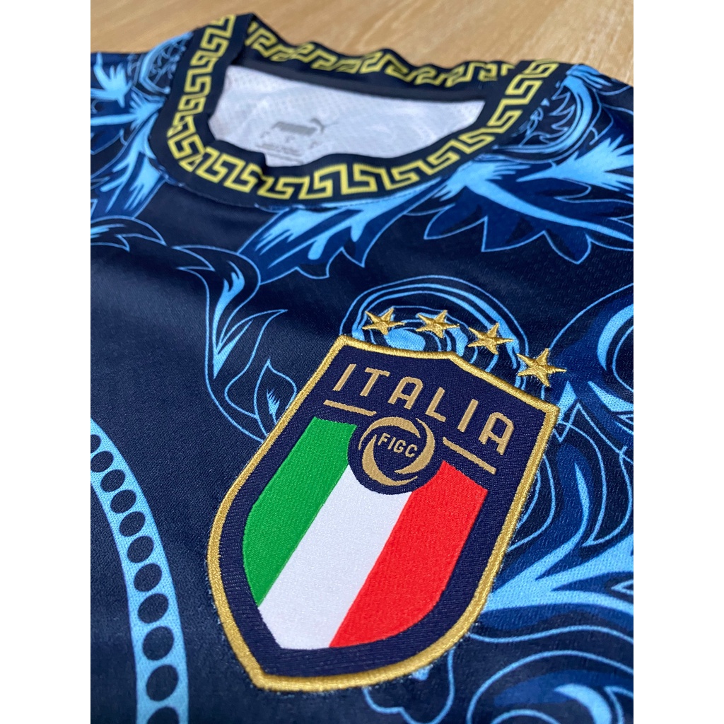 เสื้อทีมชาติอิตาลี-versace-น้ำเงิน