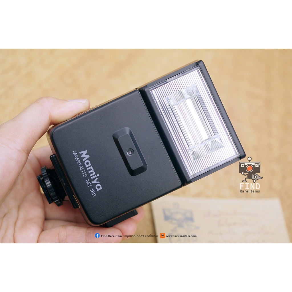 แฟลช-mamiya-mamiyalite-mz-18r-แฟลชออโต้-แฟลชพกพา-รุ่นหายาก-mamiyalite-mz-18r-mamiya-flash