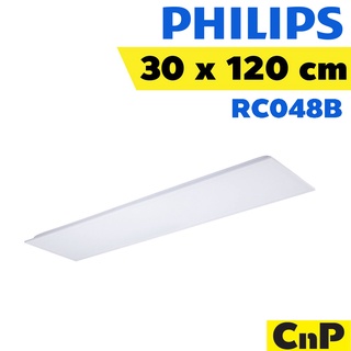 PHILIPS โคมไฟดาวน์ไลท์ ฝังฝ้า 30 x 120 ซม. Slim Panel LED 36W รุ่น RC048B