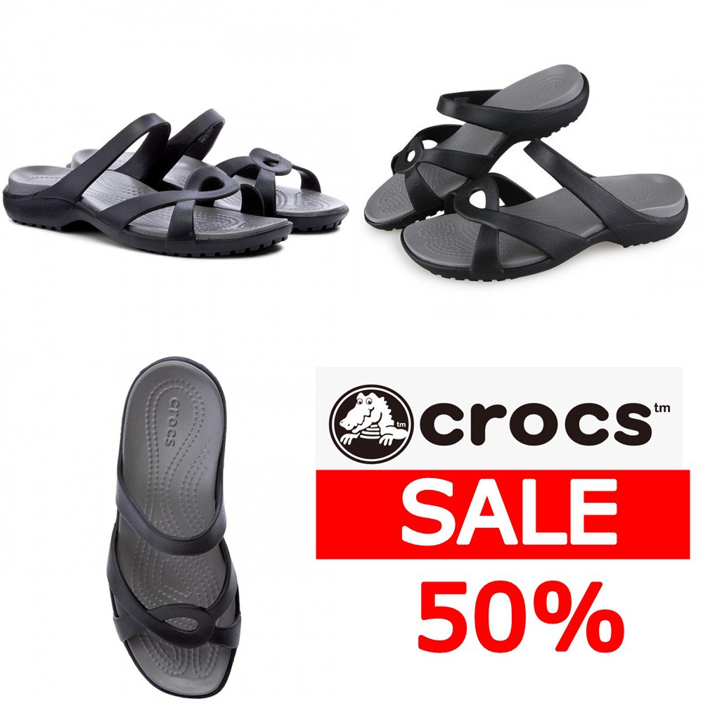 CROCS Meleen twist sandal women 100 Shopee Thailand