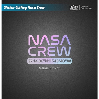 สติกเกอร์ตัด Nasa Crew 2