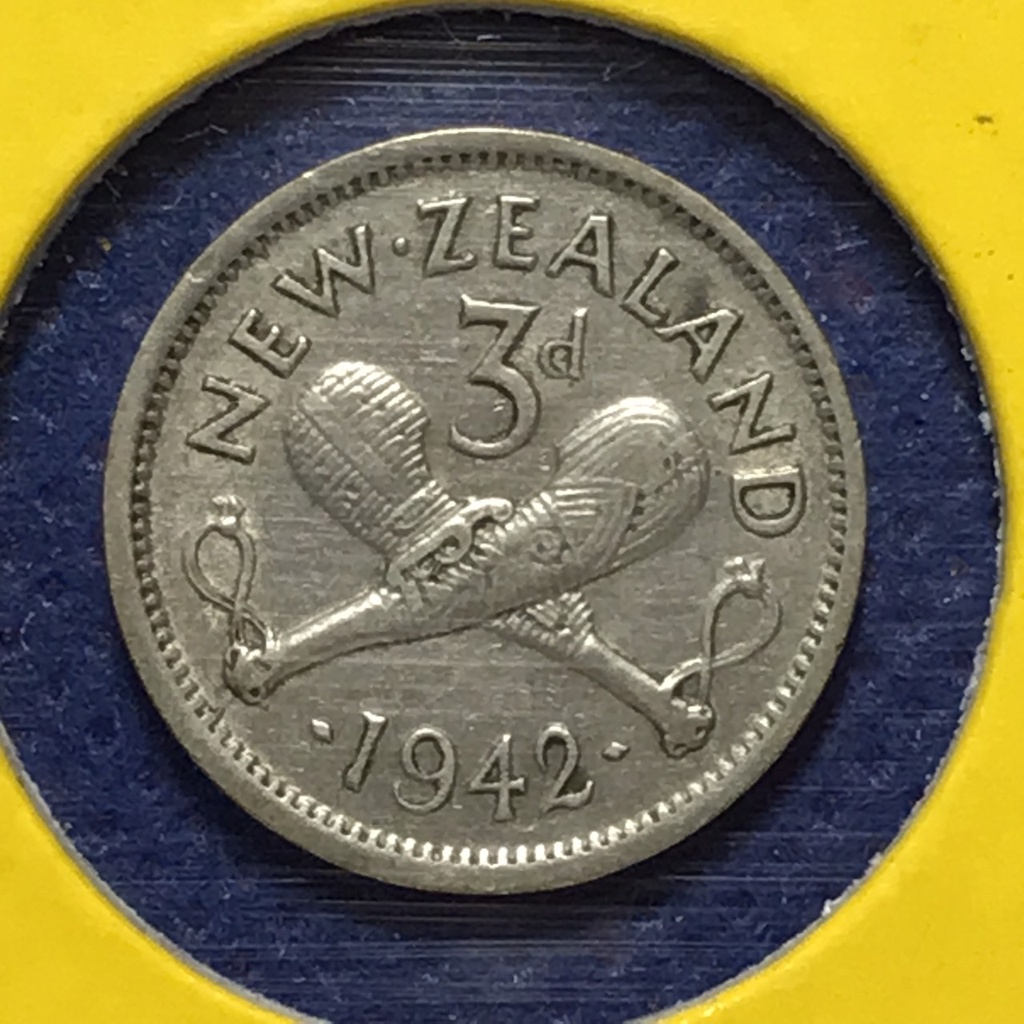 no-60851-เหรียญเงิน-ปี1942-นิวซีแลนด์-new-zealand-3-pence-เหรียญสะสม-เหรียญต่างประเทศ-เหรียญเก่า-หายาก-ราคาถูก