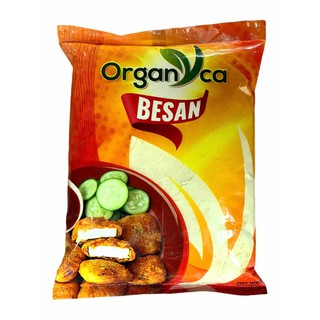 ภาพหน้าปกสินค้าBesan แป้งถั่วลูกไก่ ORGANYCA 500g (Gram Flour - Chick Pea Flour) ที่เกี่ยวข้อง