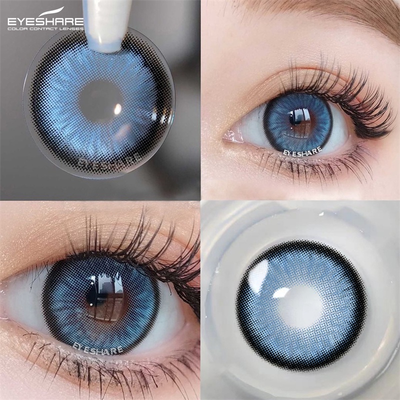 eyeshare-คอนแทคเลนส์สีธรรมชาติ-สีฟ้า-สําหรับดวงตา-2-ชิ้น