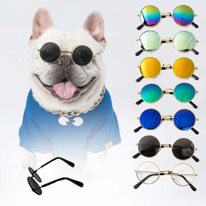 ภาพหน้าปกสินค้าแว่นตากันแดด อุปกรณ์เสริม สําหรับสัตว์เลี้ยง สุนัข แมว