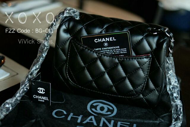 chanel-classic-เกรด-a-งานสวย-สะพายโช่พันหนัง