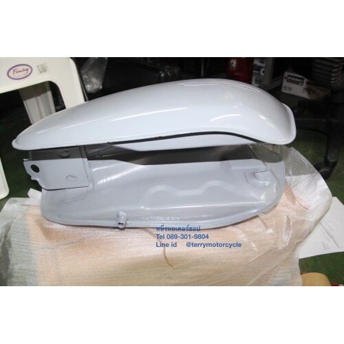 ถังน้ำมัน-cb100-k3-honda-fuel-tank-สีพื้นเทา-สินค้าใหม่-ซื้อแล้วนำไปส่งทำสีที่ต้องการ-firstmotorshop-เก็บเงินปลายทางได้