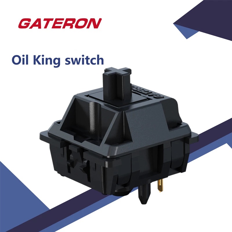 gateron-oil-king-linear-สวิตช์คีย์บอร์ดเชิงกล-10-ชิ้น