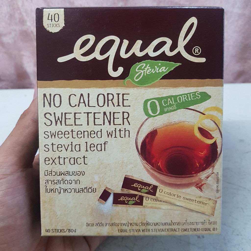 สารให้ความหวาน-equal-มีส่วนผสมของหญ้าหวาน