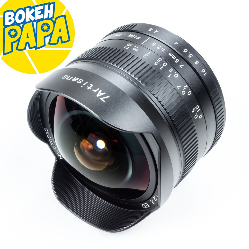 7artisans-fisheye-7-5mm-f2-8-mk2-เลนส์-fisheye-เลนส์มือหมุน-เลนส์-wide-7-5-mm-ฟิชอาย