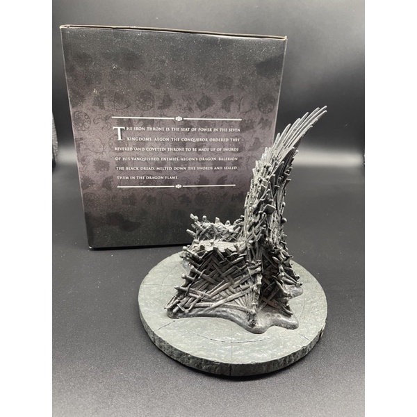 game-of-thrones-7-inches-iron-thrones-replica-ของแท้-มือสอง