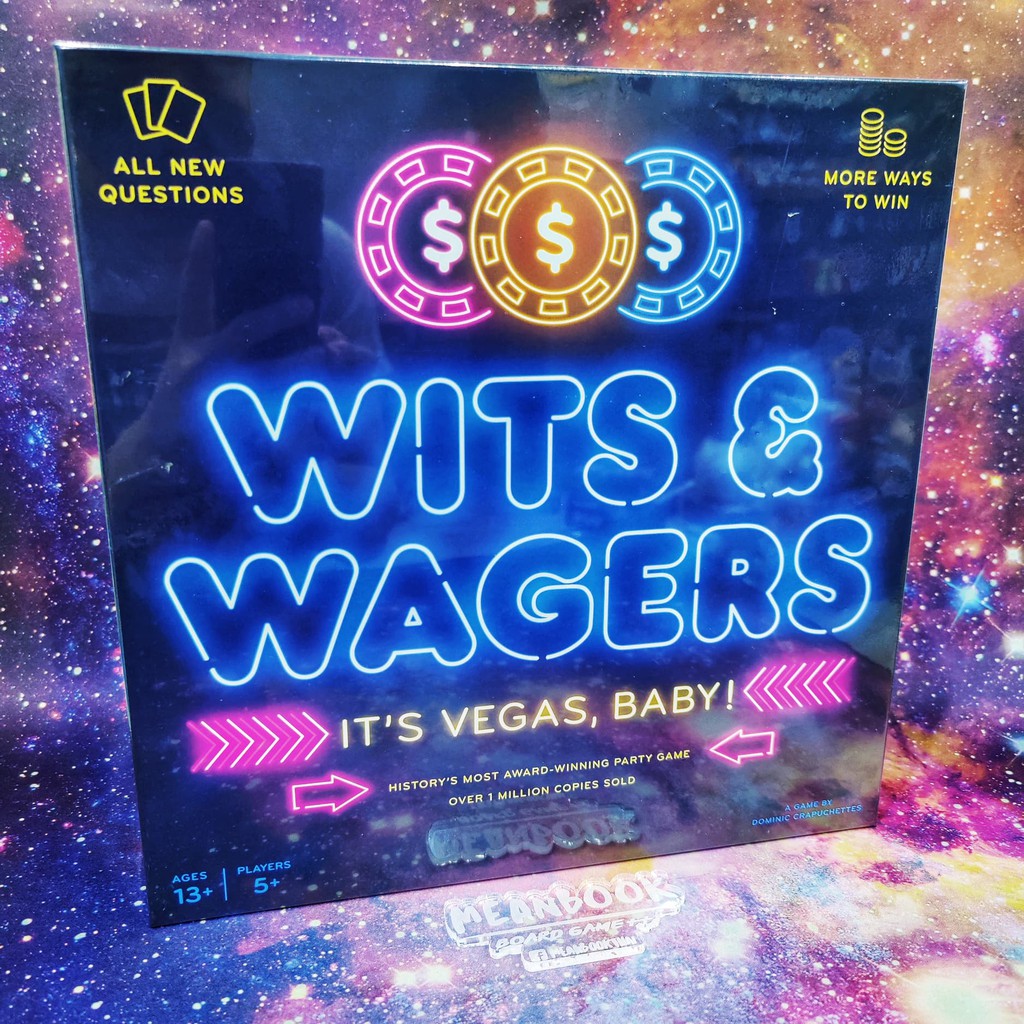 Wits & Wagers: It’s Vegas, Baby! ฺBoard Game | Shopee Thailand