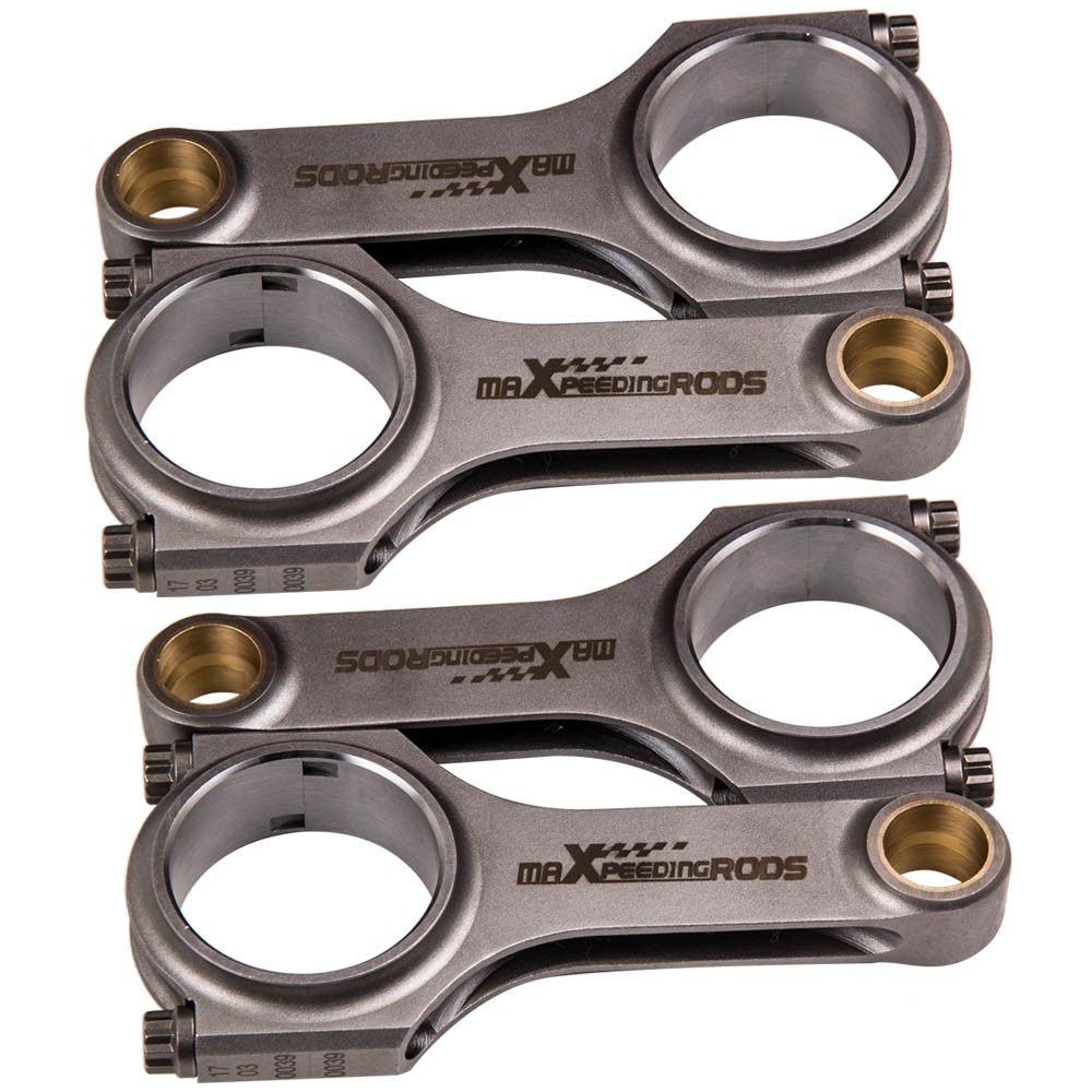 maXpeedingrods ชุดก้านสูบ Forged 4340 สำหรับเครื่องยนต์ 5E-FE 5EFE ...