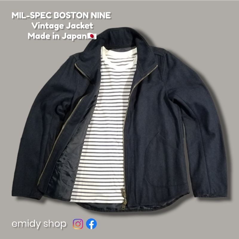 เสื้อแจ็คเก็ต-boston-nine-shawl-collar-jacket