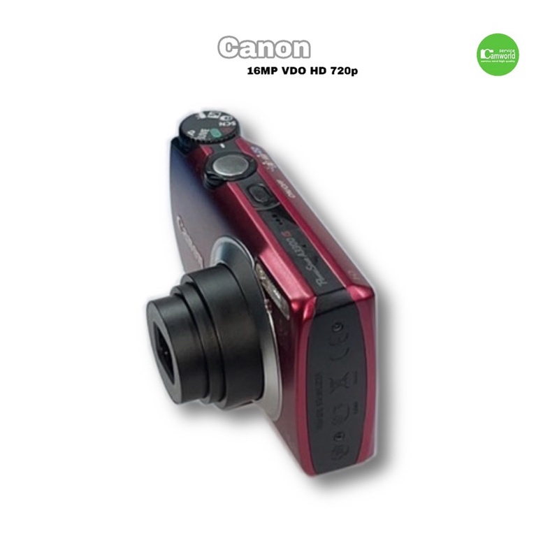 canon-a3300-camera-กล้องดิจิตอล-16mp-5x-zoom-คอมแพค-เลนส์กันสั่น-คมชัดสูง-บันทึกวันที่ได้-used-มือสองคุณภาพ-มีประกัน