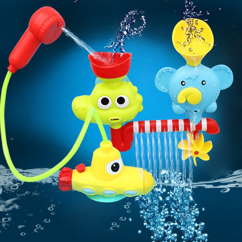 double-b-toys-ฝักบัวเรือดำน้ำของเล่นในน้ำ-ก๊อกน้ำของเล่นในห้องน้ำยอดฮิตที่เด็กๆมักชื่นชอบ