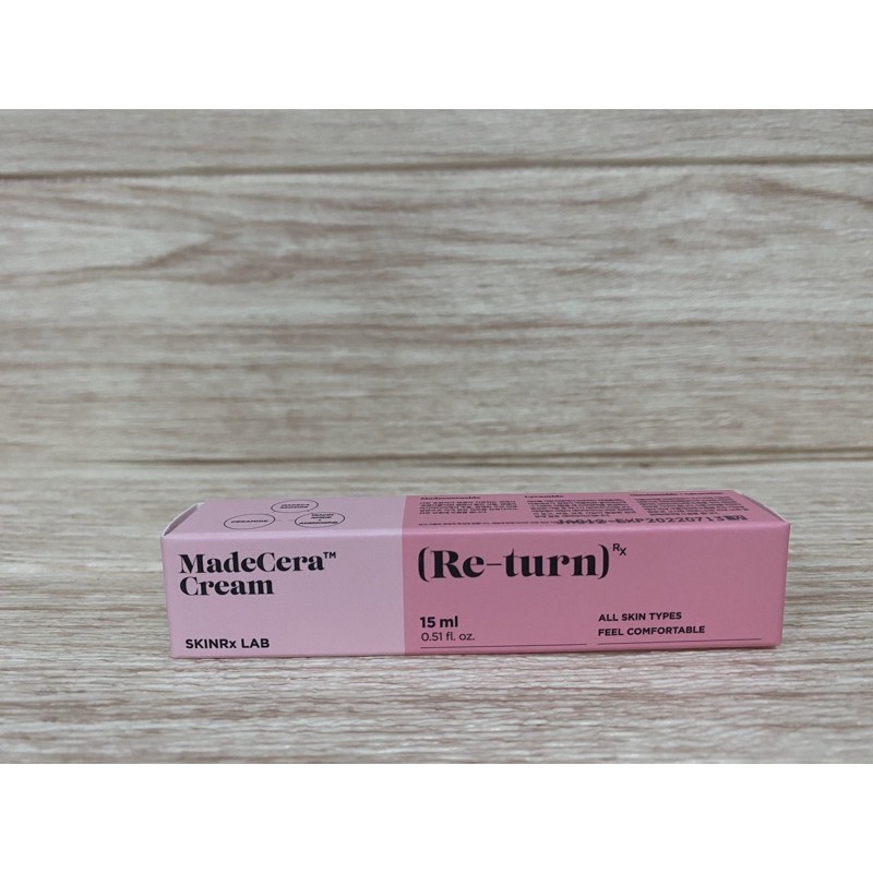 เครื่องสำอางค์-ของแท้-ส่งฟรี-skinrx-lab-madecera-re-turn-cream-15ml-ครีม-สกินอาร์เอ็กซ์-แล็บ