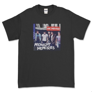 เสื้อยืดวินเทจเสื้อยืด พิมพ์ลาย One DIRECTION MIDNIGHT MEMORIES แฟชั่นสําหรับสตรีS-4XL