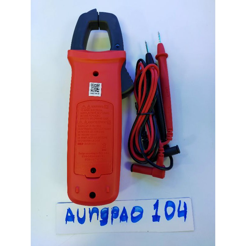 มิเตอร์วัดไฟดิจิตอล-uni-t-ut203-มัลติมิเตอร์clamp-multimeter-แคมป์มิเตอร์วัดไฟดิจิตอล