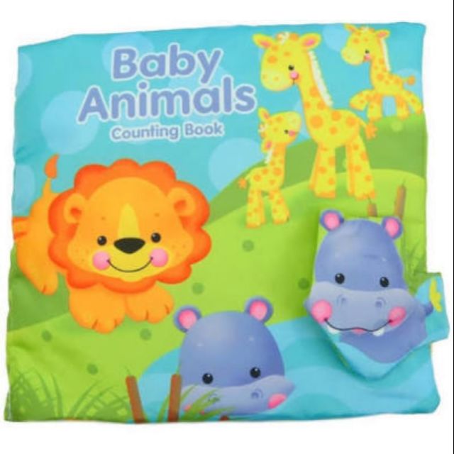 หนังสือผ้า-baby-animals-counting-book-มีบริการเก็บเงินปลายทาง