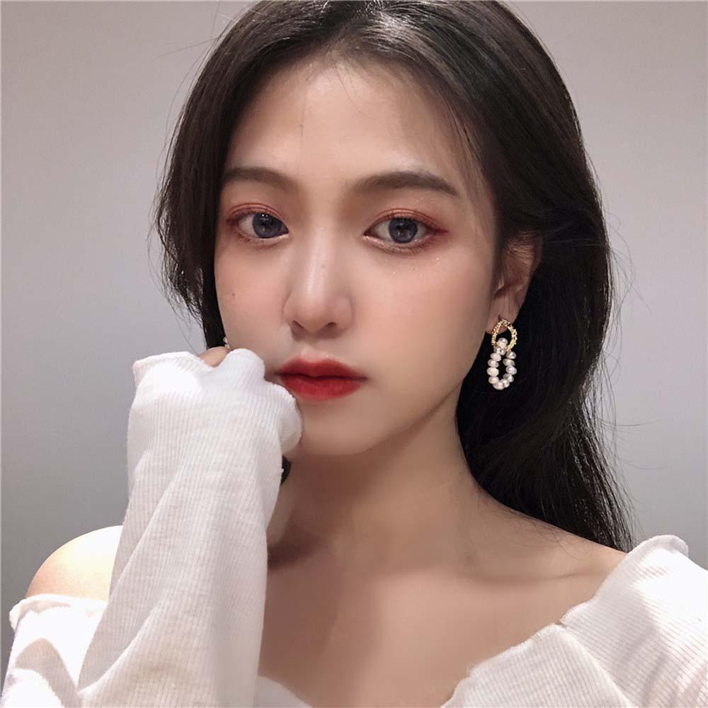 expen-ต่างหู-เข็มเงิน-ประดับมุก-หรูหรา-เครื่องประดับแฟชั่น-สําหรับผู้หญิง