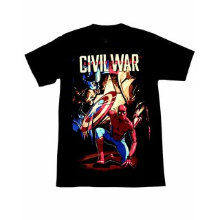 เสื้อยืดลาย CAP Civil War  Graphic Screen