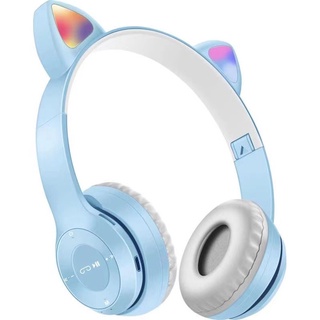 สินค้า [พร้อมส่ง] หูฟังบลูทูธ P47 และ P47M หูฟังไร้สาย - Bluetooth หูฟังบลูทูธแบบครอบหู Wireless Headphone หูฟัง Bluetooth