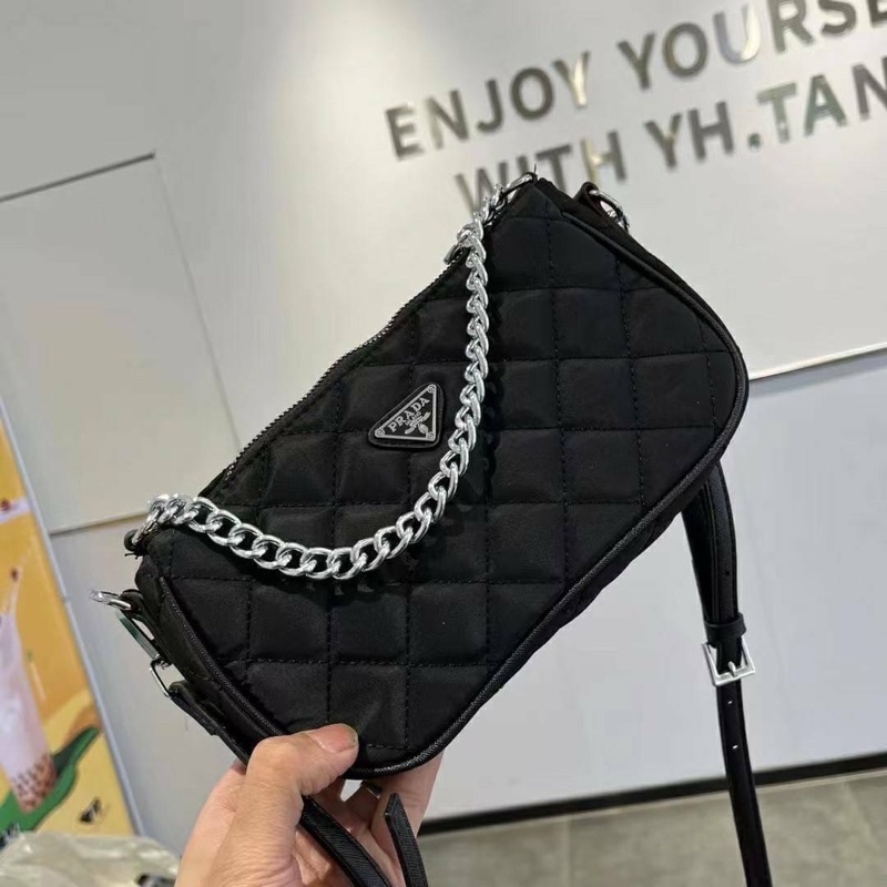 พร้อมส่ง-ปราด้า-nylon-crossbody-อปก-ครบ