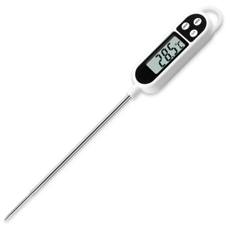 ภาพหน้าปกสินค้าเครื่องวัดอุณหภูมิอาหารแบบจุ่ม🌡 เครื่องวัดอุณหภูมิของเหลว BBQ เทอร์โมมิเตอร์ ที่วัดดิจิตอลแบบเสียบ แบบปากกา TP300 ซึ่งคุณอาจชอบสินค้านี้